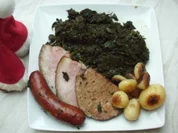 Grünkohl  , mit allem Drum und Dran - Rezept