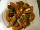 Hähnchenfilet-Herbst-Teller - Rezept