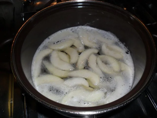 BIRNEN-APFEL-TORTE MIT WALNÜSSEN - Rezept - Bild Nr. 8