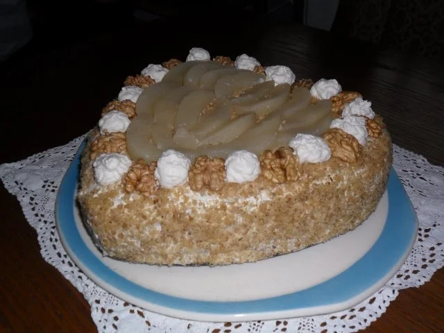 BIRNEN-APFEL-TORTE MIT WALNÜSSEN - Rezept - Bild Nr. 22