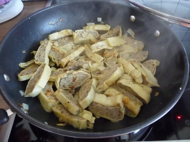 Rezept: Fixe Küche : Bunte Maultaschen-Pfanne Bild Nr. 8 Fixe Küche : Bunte Maultaschen-Pfanne - Rezept - Bild Nr. 8