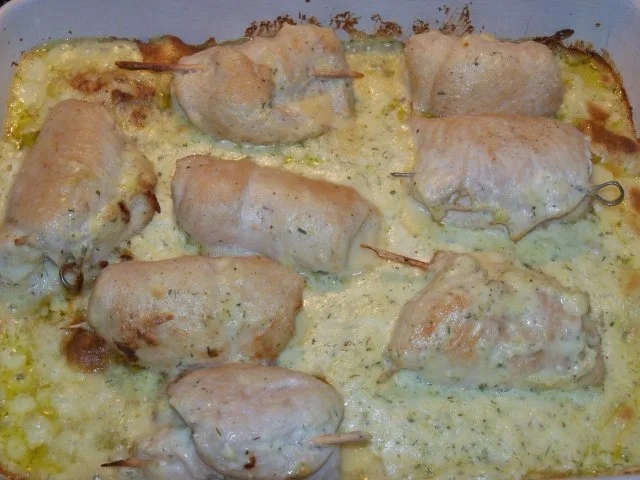 Rezept: Putenröllchen Bild Nr. 5 Putenröllchen - Rezept - Bild Nr. 5