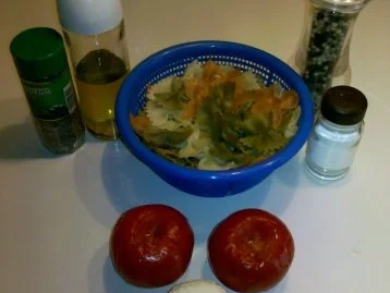 Vegetarisch: Caprese-Tomaten aus der Pfanne - Rezept - Bild Nr. 2