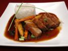 Gebratene Entenbrust nach Thai-Art mit Thaigemüse an Basmatireis - Rezept