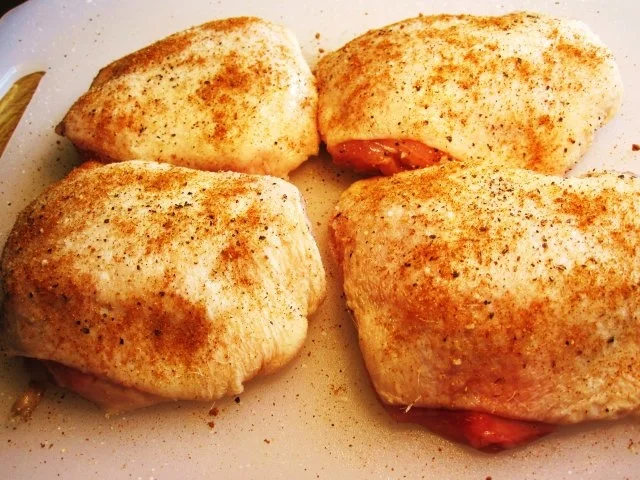 Rezept: Hähnchen-Oberschenkel mit Aprikosen ... Bild Nr. 4 Hähnchen-Oberschenkel mit Aprikosen ... - Rezept - Bild Nr. 4