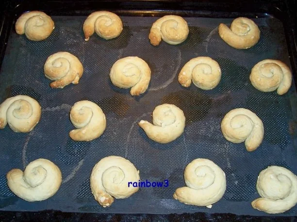 Backen: Kleine Mandelschnecken - Rezept - Bild Nr. 6