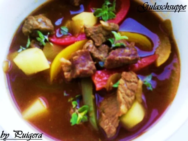 Meine Gulaschsuppe "Diabolo" - Rezept - Bild Nr. 7