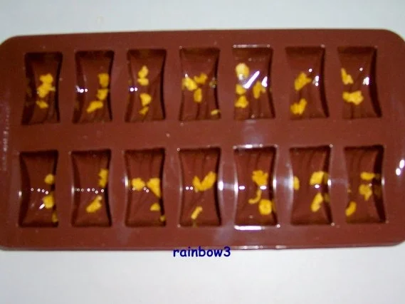 Pralinen: Orangen-Schokostücke - Rezept - Bild Nr. 3