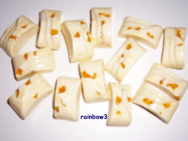 Pralinen: Orangen-Schokostücke - Rezept