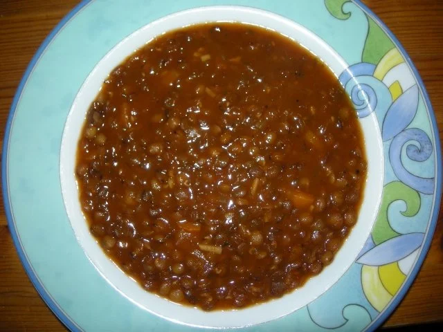 Griechische Linsensuppe - Rezept