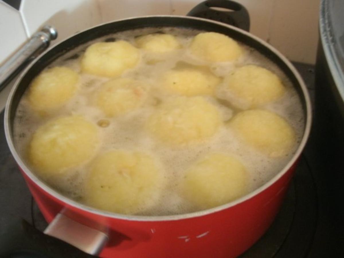 Kartoffelklöße gefüllt - Rezept - Bild Nr. 4