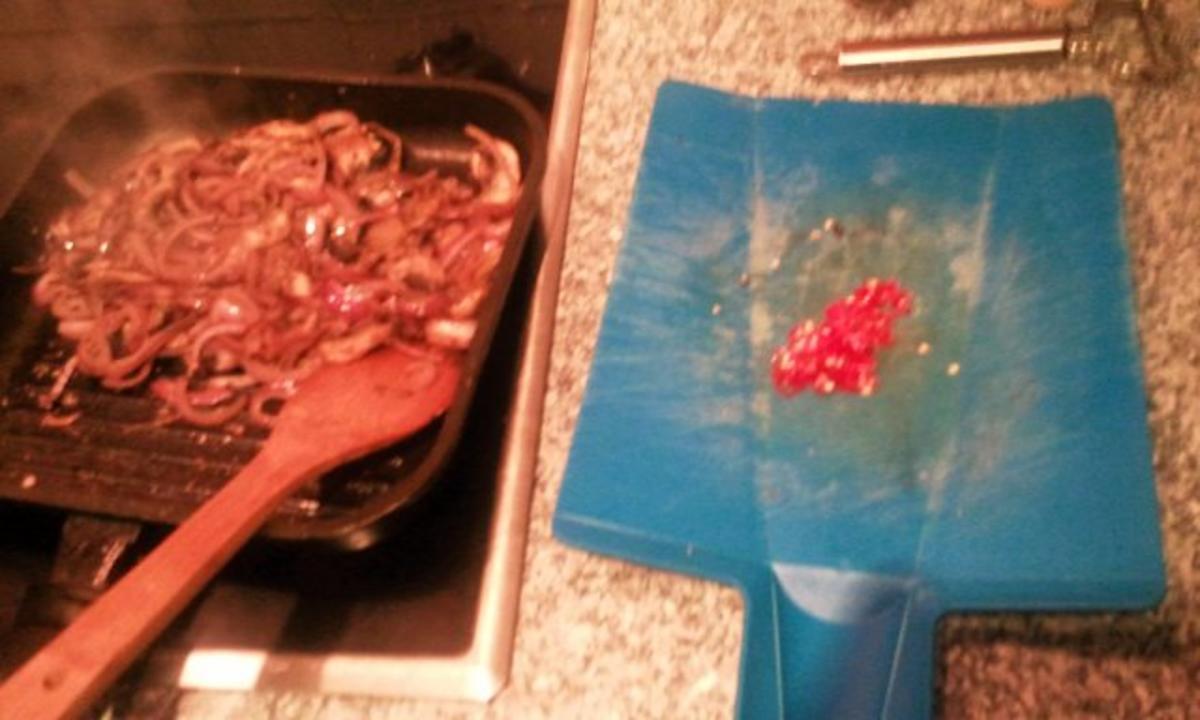 Ochs aus der Pfanne spicy garniert (mein Mann-ist das-geil-Steak) - Rezept - Bild Nr. 5