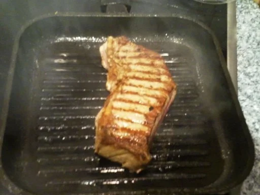 Ochs aus der Pfanne spicy garniert (mein Mann-ist das-geil-Steak) - Rezept - Bild Nr. 7