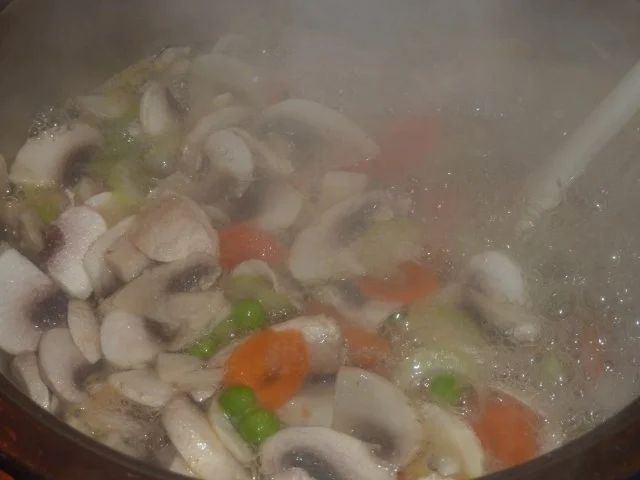 Vegetarisch: Gemüseragout in Estragonrahm mit Ei - Rezept - Bild Nr. 3