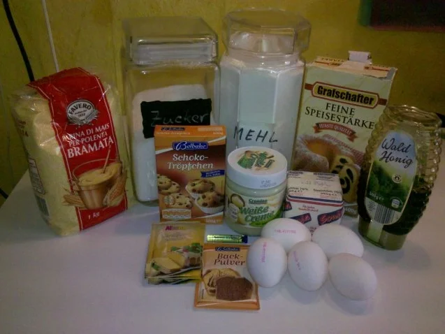 Kuchen: Honig-Macadamiakuchen - Rezept - Bild Nr. 2