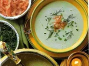 Vichyssoise mit Lachs - Rezept