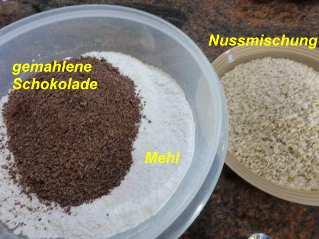 Rührteig:   NUSS - SCHOKI - KUCHEN - Rezept - Bild Nr. 6