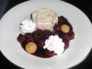 Amarettini-Parfait mit Kirschen - Rezept