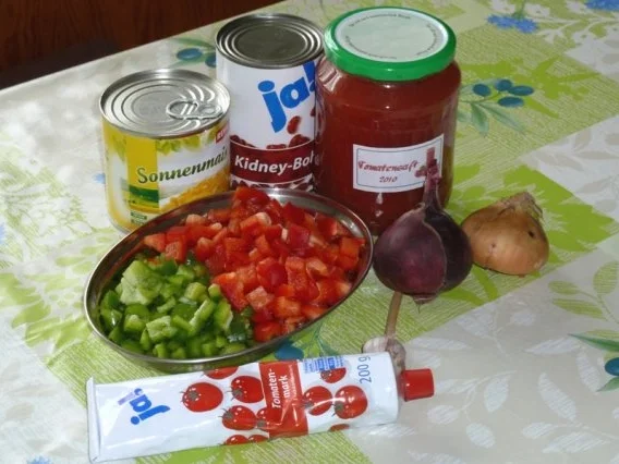 Rezept: Chilli con carne Bild Nr. 3 Chilli con carne - Rezept - Bild Nr. 3