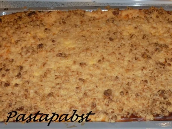 Apfel-Blechkuchen mit Pudding und Mohn - Rezept - Bild Nr. 7