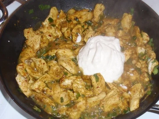 Putenstreifen in Himbeersahnesoße und Zucchininudeln - Rezept - Bild Nr. 10