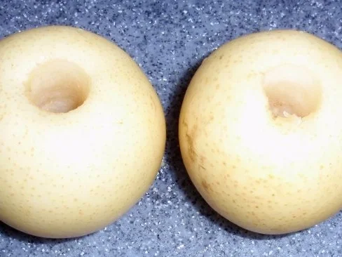 Rezept: Apfel und Birnensnack aus dem Backofen Bild Nr. 3 Apfel und Birnensnack aus dem Backofen - Rezept - Bild Nr. 3