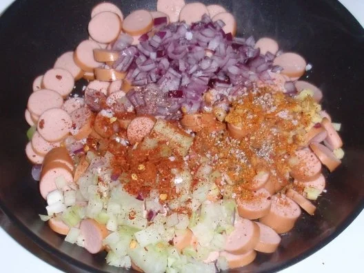 Würstl-Paprika-Nudeltopf - Rezept - Bild Nr. 3