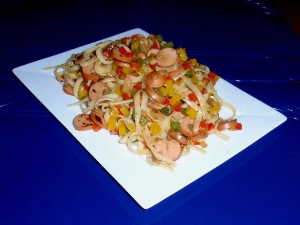 Würstl-Paprika-Nudeltopf - Rezept - Bild Nr. 9