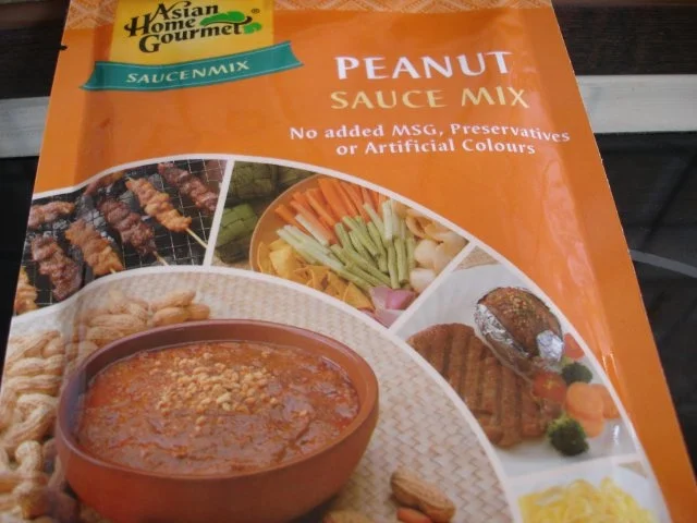 Gebackene Hähnchenbrustfilets mit Erdnusssauce und Gemüsereis - Rezept - Bild Nr. 6