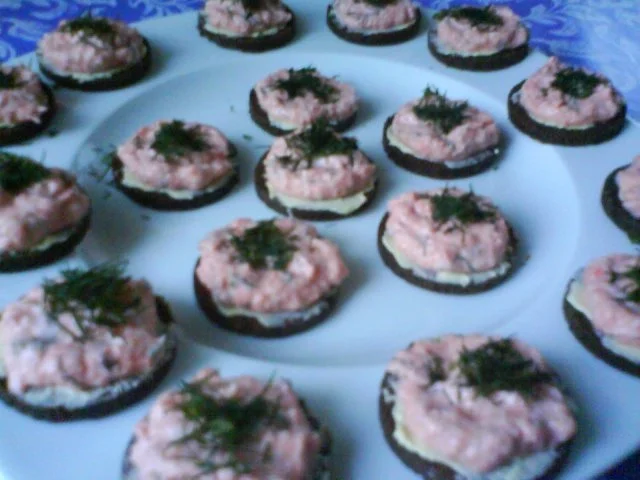 Lachshäppchen mit Schnittlauch und Dill - Rezept - Bild Nr. 8