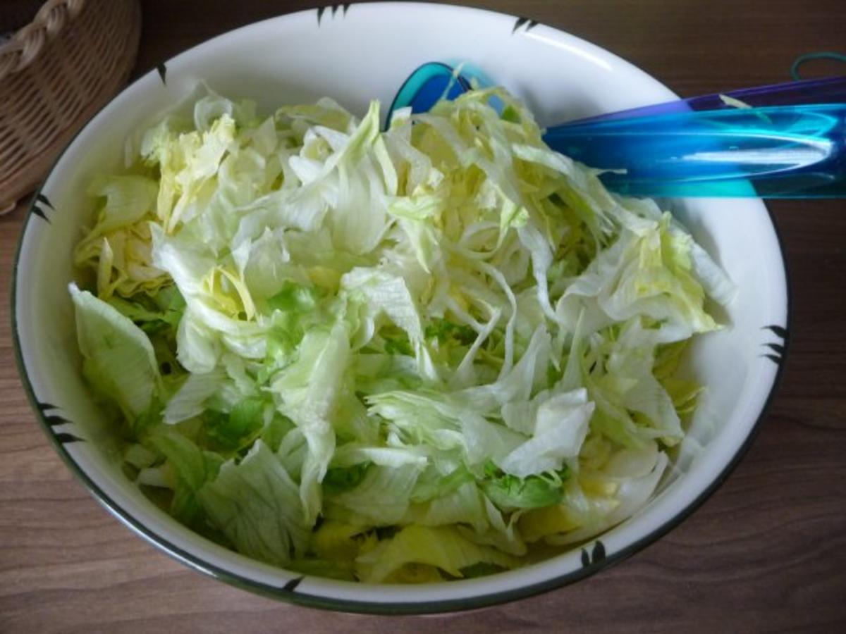 Resteverwertung : Gulasch und Kräuterknöpfle mit ´nem Salat - Rezept - Bild Nr. 6