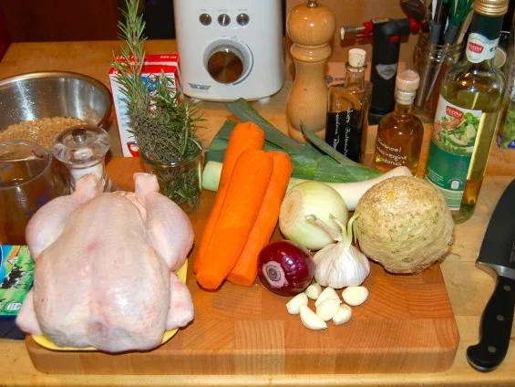 Rezept: POULARDENBRUST AUF SENF - LINSEN POULARDENBRUST AUF SENF - LINSEN - Rezept