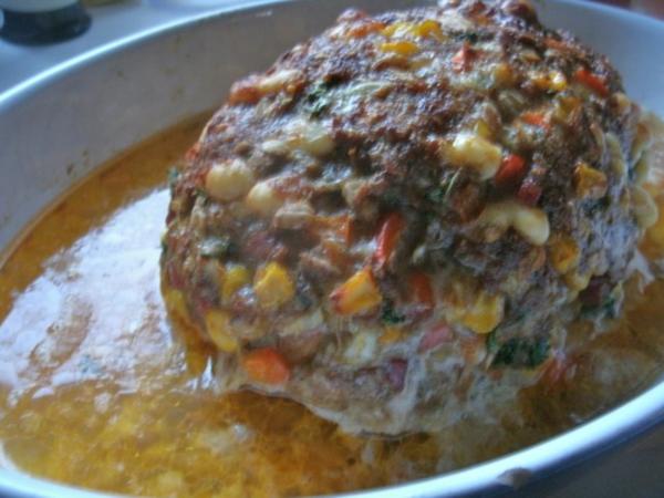 Bunter Hackbraten - Rezept mit Bild - kochbar.de