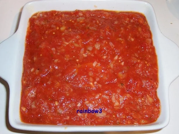 Auflauf: Kartoffeln mit Tomatensauce - Rezept - Bild Nr. 4