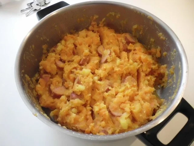 Rezept: Möhreneintopf mit Räuchermettenden Bild Nr. 3 Möhreneintopf mit Räuchermettenden - Rezept - Bild Nr. 3