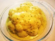 Blumenkohl mit Kräutersoße ... - Rezept