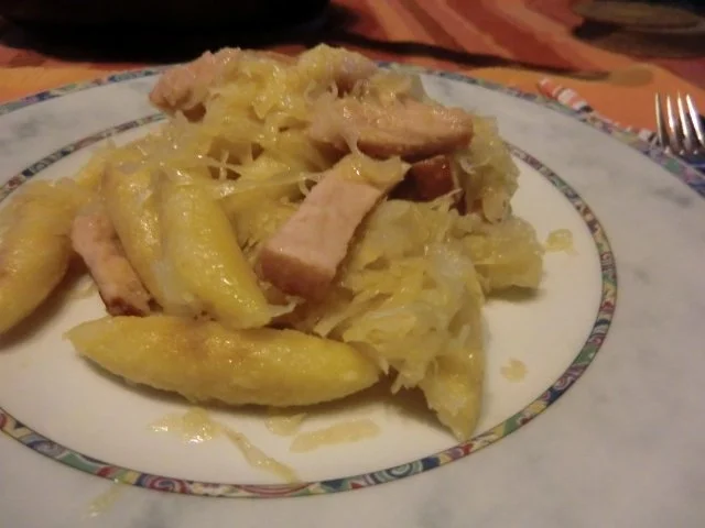 Schupfnudeln mit Kasseler und Sauerkraut - Rezept - Bild Nr. 4