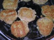 Dinkel-Mandel-Käse Bratlinge - Rezept