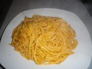 Käse - Kräuter - Spaghetti - Rezept