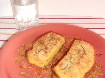 Polenta-Käse-Schnitten - Rezept