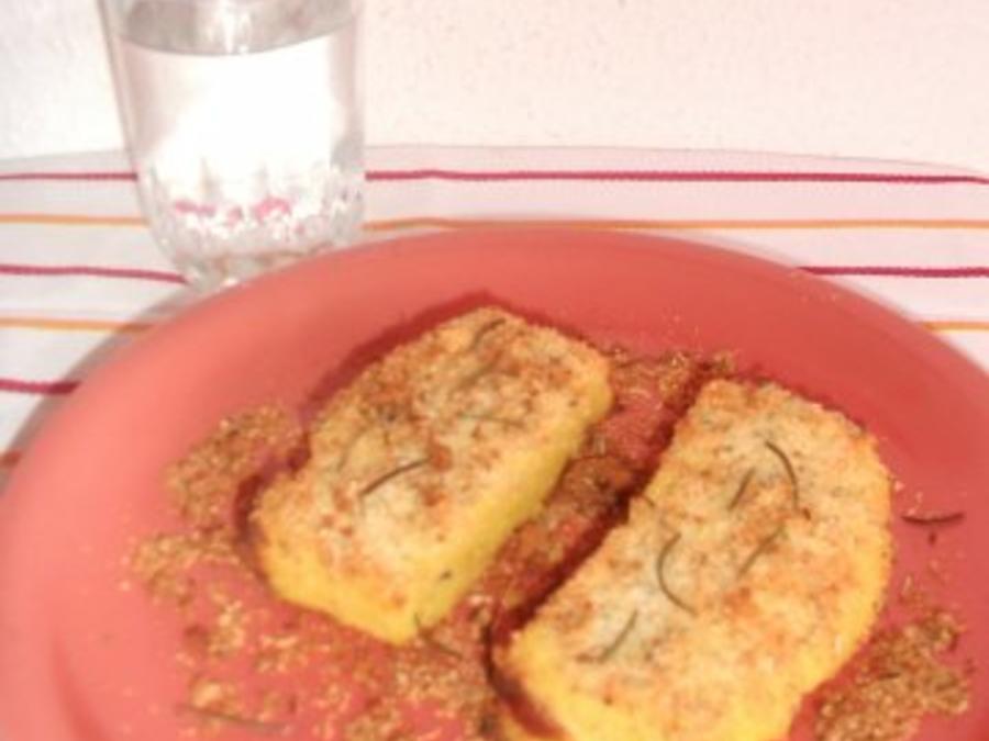 Polenta Käse Schnitten - einfach - 73 kcal/100g