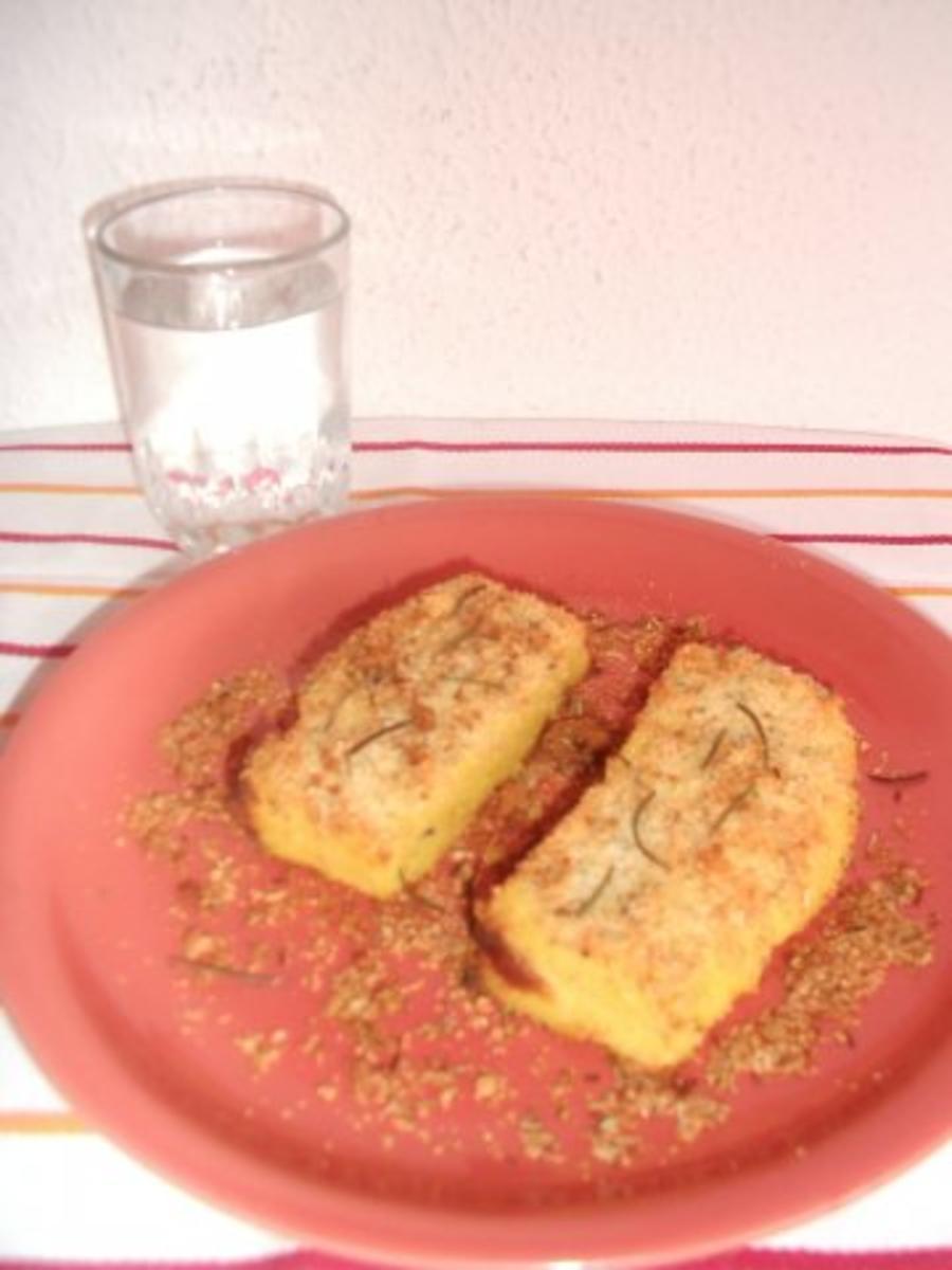 Bilder für Polenta-Käse-Schnitten - Rezept