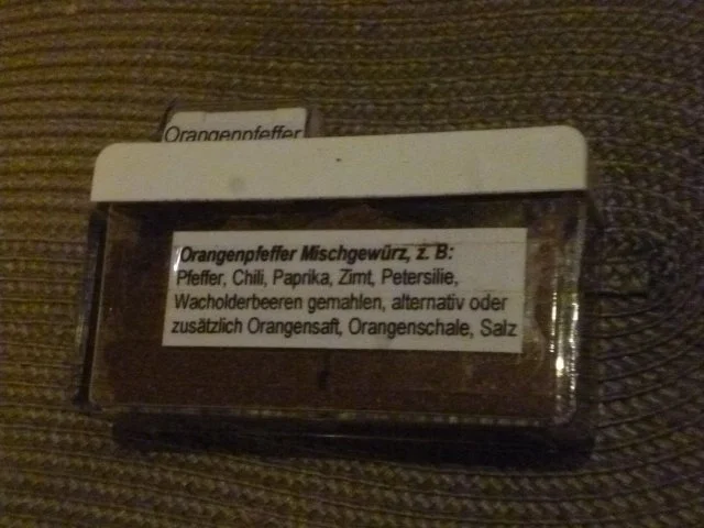 Rezept: Orangenpfeffer - Gewürzmischung Orangenpfeffer - Gewürzmischung - Rezept
