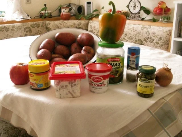 Rezept: Kartoffelsalat (wie er uns schmeckt) Kartoffelsalat (wie er uns schmeckt) - Rezept