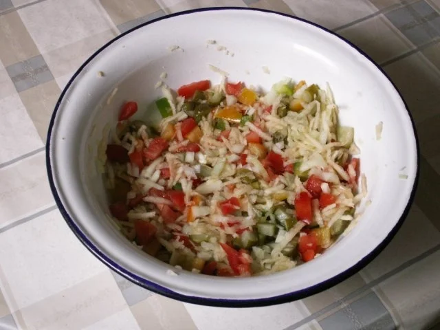 Rezept: Kartoffelsalat (wie er uns schmeckt) Bild Nr. 2 Kartoffelsalat (wie er uns schmeckt) - Rezept - Bild Nr. 2