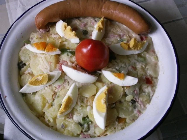 Rezept: Kartoffelsalat (wie er uns schmeckt) Bild Nr. 3 Kartoffelsalat (wie er uns schmeckt) - Rezept - Bild Nr. 3