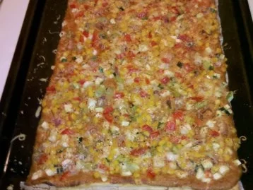 Flammkuchen: Tandoori-Flammkuchen - extrascharf - Rezept - Bild Nr. 7