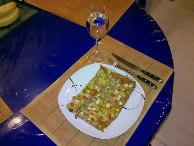 Flammkuchen: Tandoori-Flammkuchen - extrascharf - Rezept - Bild Nr. 9