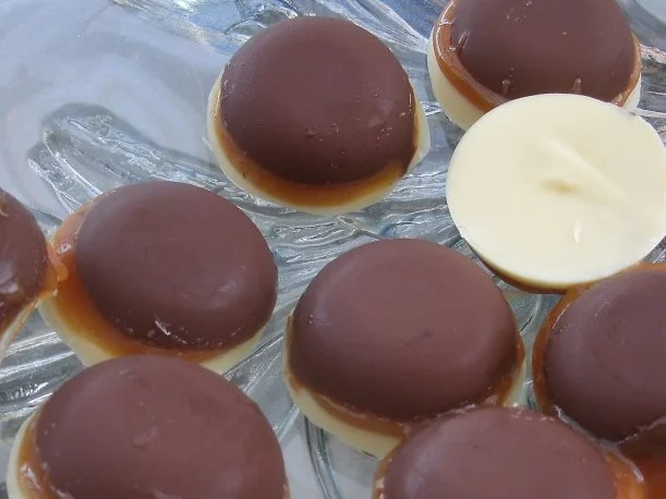 Schoko- Karamell- Schichtbonbon - Rezept