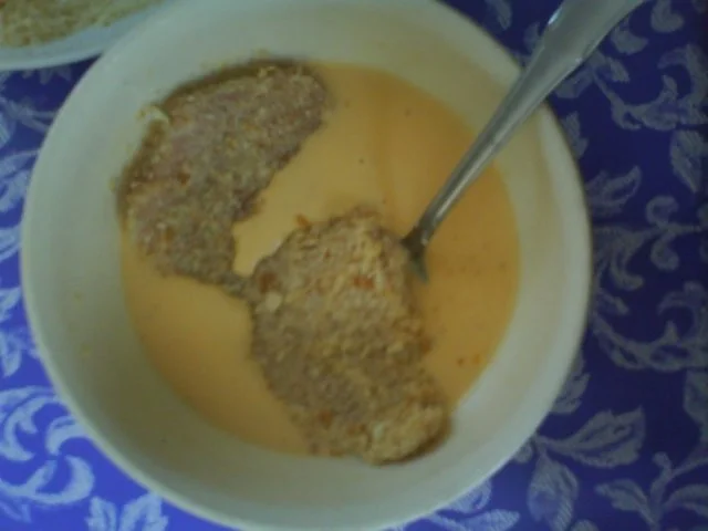 Karotten-Kartoffelpüree mit zarten Buttermöhrchen und Schnitzel Wiener Art - Rezept - Bild Nr. 14